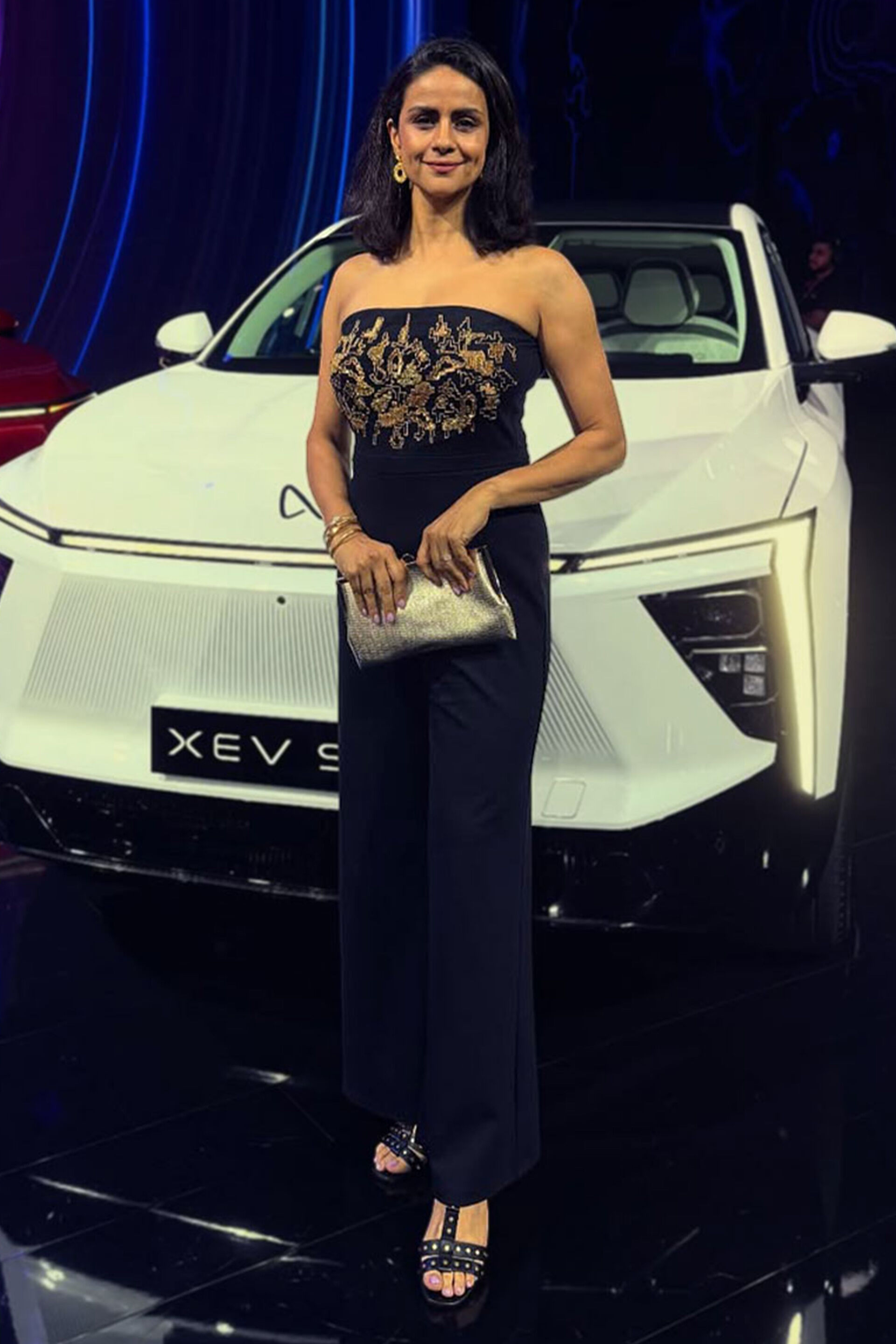 Twilight Blooms Jumpsuit, Black, image 1